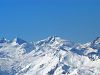 Alpine balloon ride in winter from Gosau